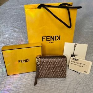 Authentic Fendi Medium (Compact) Wallet